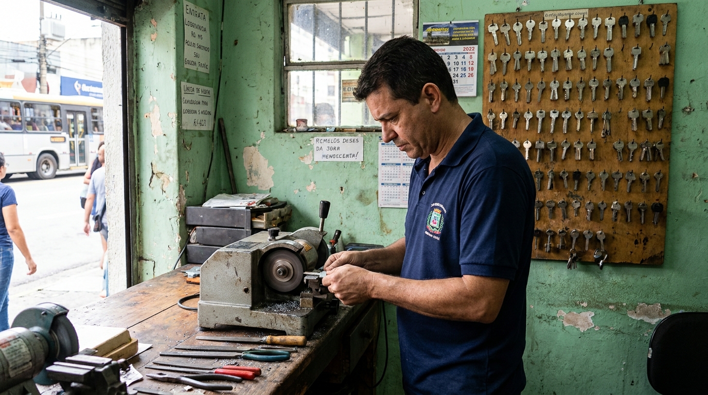 Cópia de Chave Comum em Santo André‑SP